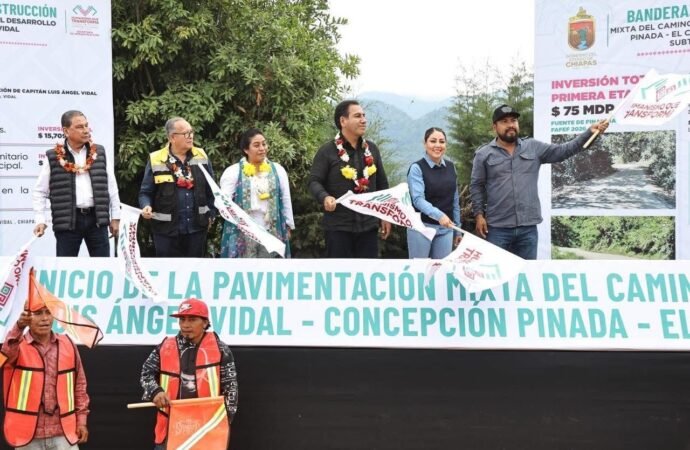 Eduardo Ramírez impulsa infraestructura en la Frailesca con inversión de 200 MDP