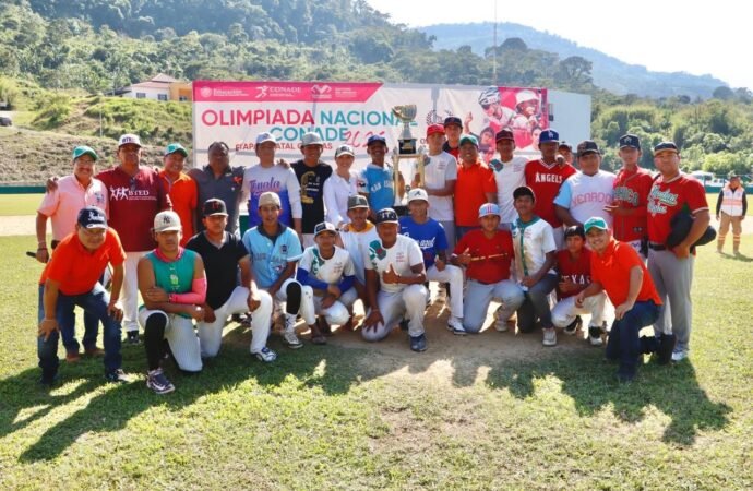 Selección Chiapas de Béisbol define equipos para Conade 2026