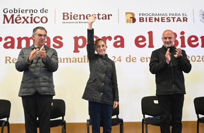 Claudia Sheinbaum anuncia megaobras de infraestructura en Tamaulipas