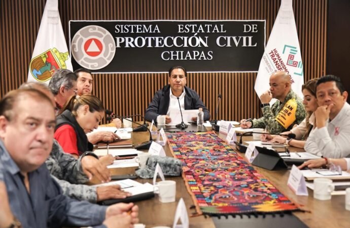 Eduardo Ramírez firma declaratoria contra incendios en Chiapas 2026