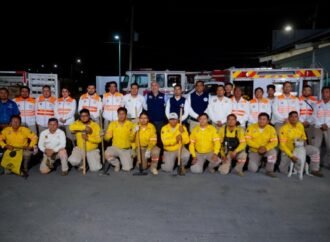 Angel Torres equipa a brigadistas de Protección Civil en Tuxtla Gutiérrez