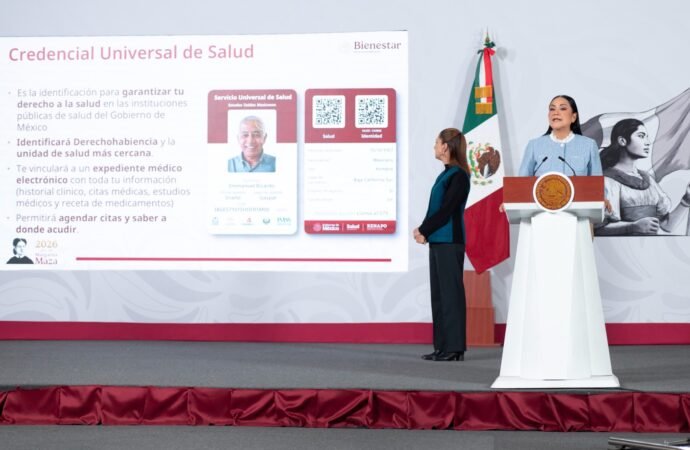 Rumbo al Sistema Nacional de Salud: Sheinbaum lanza Credencial Universal en abril